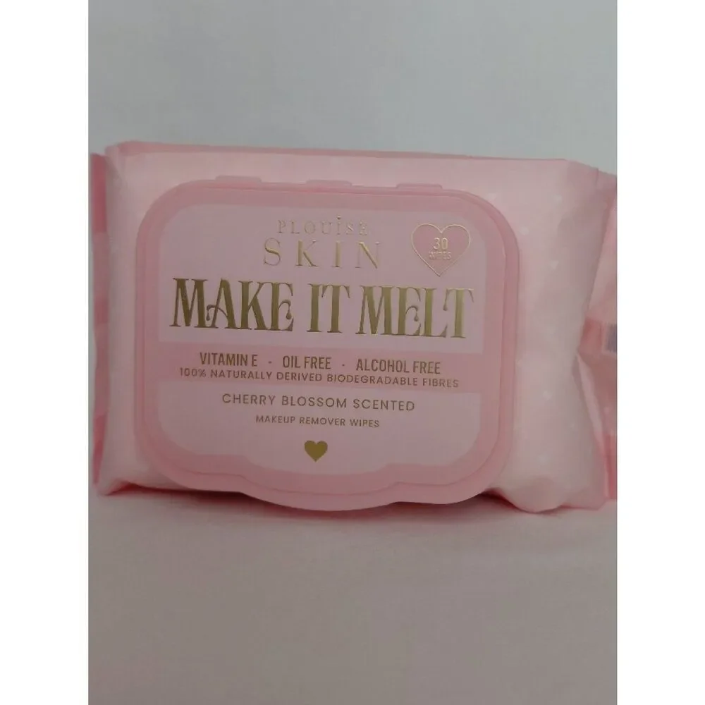 P.Louise - Make It Melt Makeup Remover Wipes - Cherry Blossom